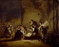 The Adoration of the Magi, between 1630 and 1635. Creator: Leonard Bramer