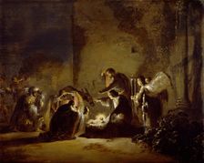 The Adoration of the Magi, between 1630 and 1635. Creator: Leonard Bramer