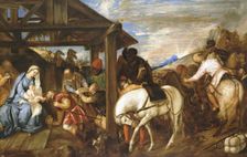 The Adoration of the Magi, between c1503 and c1560. Creator: Titian