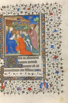 The Adoration of the Magi; Book of Hours, about 1415-1420. Creators: Boucicaut Master, Workshop of the Boucicaut Master