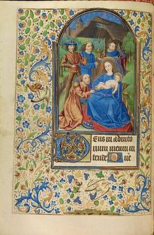 The Adoration of the Magi; Book of Hours, about 1466-1470. Creator: Master of Jacques of Luxembourg