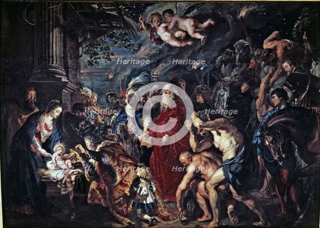  'The Adoration of the Magi' by Rubens.