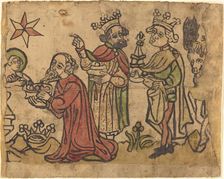 The Adoration of the Magi, c. 1400/1430. Creator: Unknown