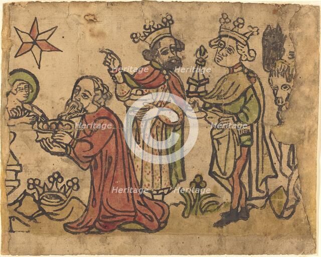 The Adoration of the Magi, c. 1400/1430. Creator: Unknown.