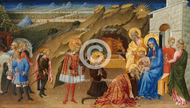 The Adoration of the Magi, c. 1450. Creator: Giovanni di Paolo.