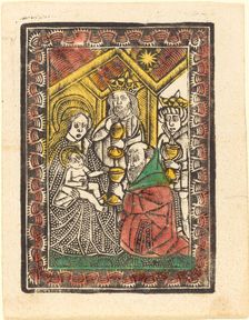 The Adoration of the Magi, c. 1470/1480. Creator: Unknown