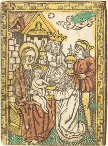 The Adoration of the Magi, c. 1470/1480. Creator: Unknown