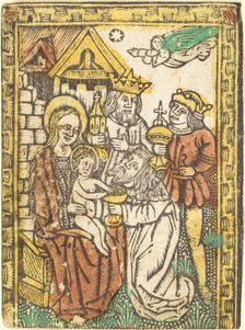 The Adoration of the Magi, c. 1470/1480. Creator: Unknown