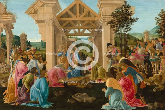 The Adoration of the Magi, c. 1478/1482. Creator: Sandro Botticelli.