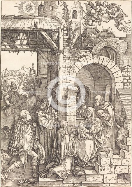 The Adoration of the Magi, c. 1501/1503. Creator: Albrecht Durer.