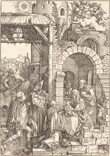 The Adoration of the Magi, c. 1501/1503. Creator: Albrecht Durer