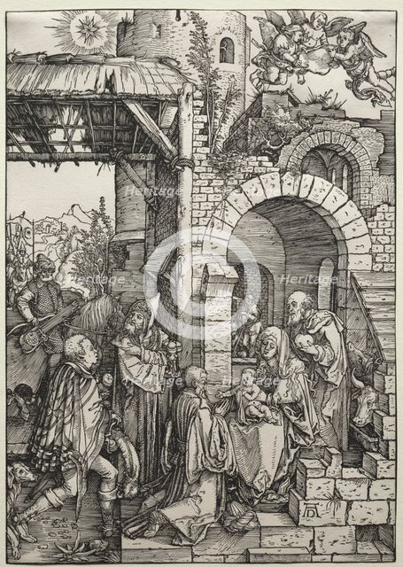 The Adoration of the Magi, c. 1501-1503. Creator: Albrecht Dürer (German, 1471-1528).