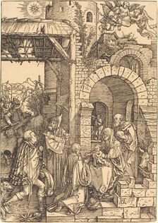 The Adoration of the Magi, c. 1501/1503. Creator: Albrecht Durer
