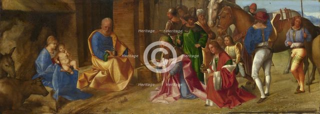The Adoration of the Magi, c. 1504. Artist: Giorgione (1476-1510)