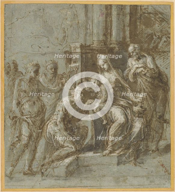 The Adoration of the Magi, c.1525. Creator: Biagio Pupini.