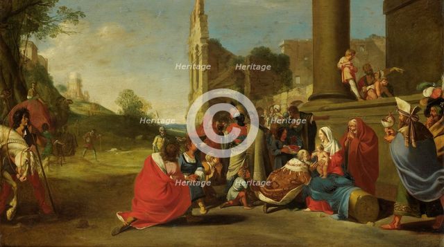 The Adoration of the Magi, c.1640-c.1650. Creator: Unknown.