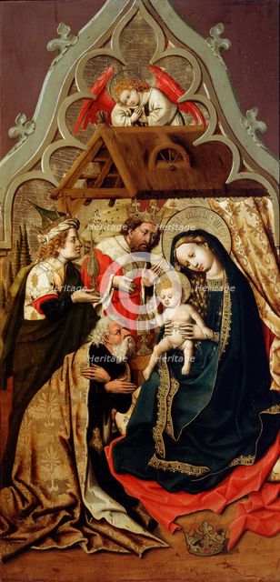 The Adoration of the Magi', c1440. Creator: Master of the Lichtenstein Castle (Mid 15th century).