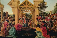 The Adoration of the Magi c1475-1476. Artist: Sandro Botticelli