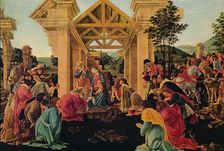 The Adoration of the Magi c1475-1476. Artist: Sandro Botticelli