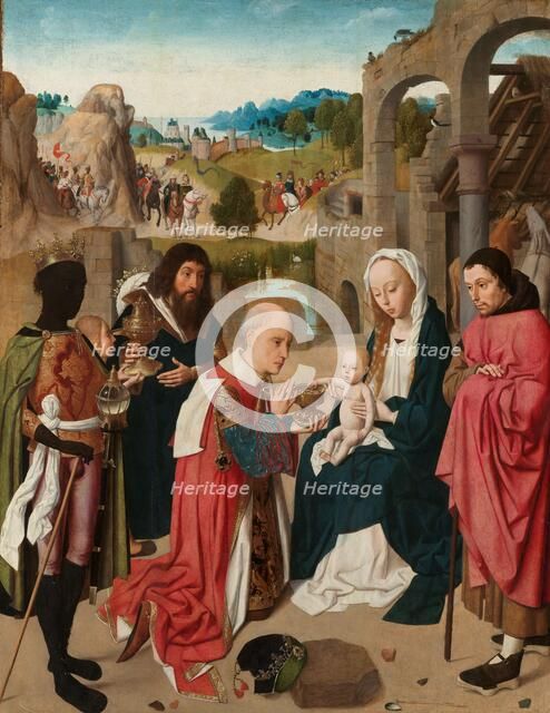 The Adoration of the Magi, c.1480-c.1485. Creator: Geertgen tot Sint Jans.