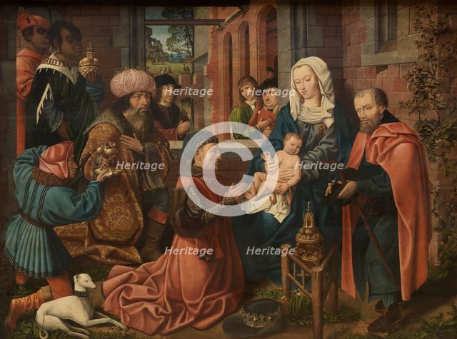 The Adoration of the Magi, c1493. Creator: Master of Frankfurt.