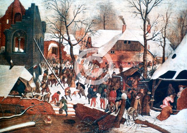 'The Adoration of the Magi', c1567. Artist: Pieter Bruegel the Elder
