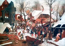 The Adoration of the Magi c1567. Artist: Pieter Bruegel the Elder