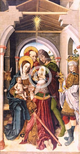 The Adoration of the Magi, c1500. Creator: Master of La Sisla.