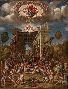 The Adoration of the Magi, c1525. Creator: Marchesi (da Cotignola), Girolamo (1480-1550)