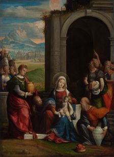 The Adoration of the Magi, c.1530-c.1540. Creator: Benvenuto Tisi da Garofalo