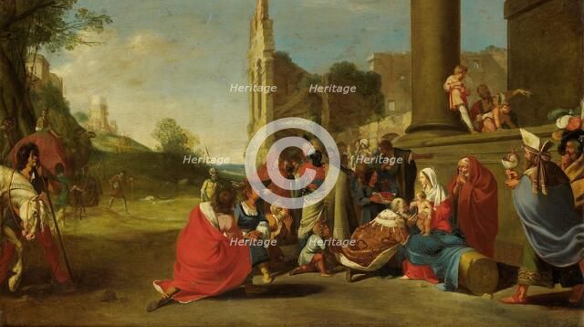 The Adoration of the Magi, c.1640-c.1650. Creator: Unknown.