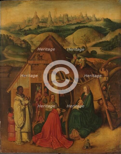 The Adoration of the Magi, c.1600-c.1650. Creator: Unknown.