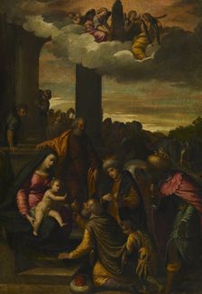 The Adoration of the Magi, c1610. Creator: Scarsellino