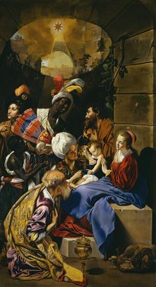 The Adoration of the Magi, c1612-1614. Creator: Juan Bautista Maino