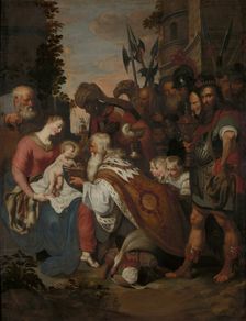 The Adoration of the Magi, c1615. Creator: Artus Wolfordt