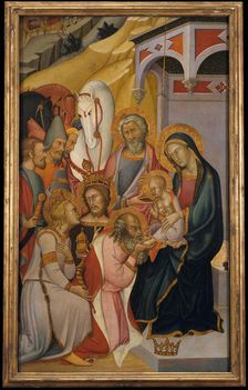 The Adoration of the Magi, ca. 1390. Creator: Bartolo di Fredi