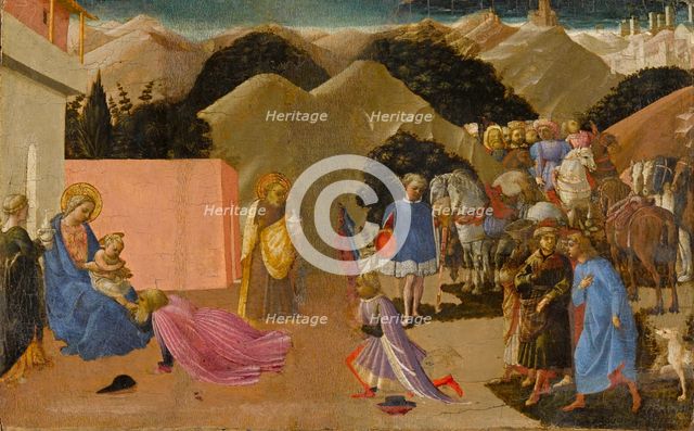 The Adoration of the Magi, ca 1445.