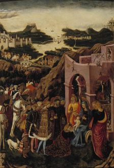 The Adoration of the Magi, ca 1442-1445. Creator: Boccati, Giovanni (ca 1420-1487)