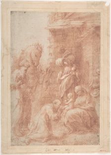 The Adoration of the Magi, ca. 1517. Creator: Correggio