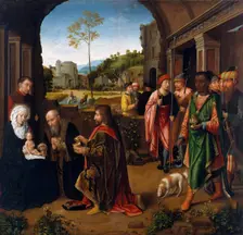 The Adoration of the Magi, ca. 1520. Creator: Workshop of Gerard David