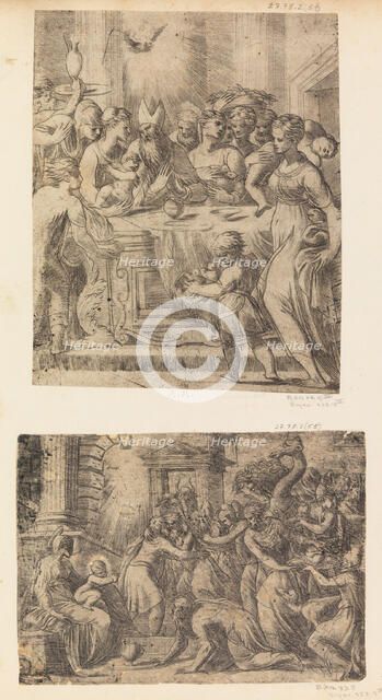 The Adoration of the Magi, ca. 1542-46 (?). Creator: Andrea Schiavone.
