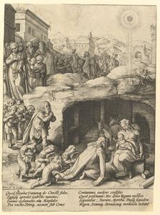 The Adoration of the Magi, ca. 1585. Creator: Hendrik Goltzius