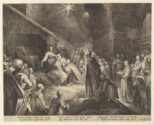 The Adoration of the Magi, ca. 1625. Creator: Jan Muller