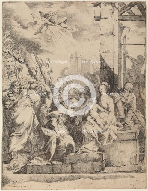 The Adoration of the Magi. Creator: Giovanni David.