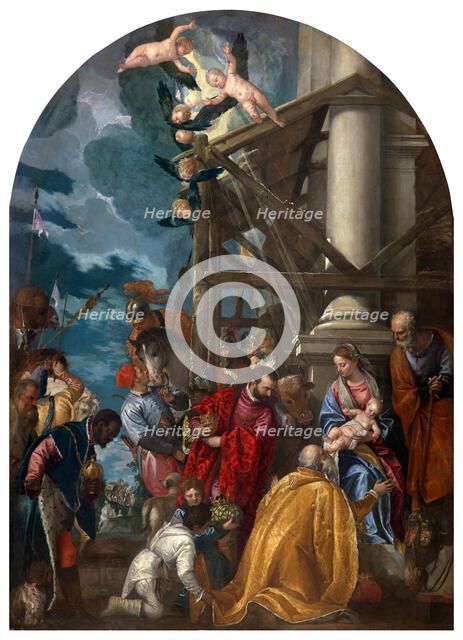 The Adoration of the Magi. Creator: Veronese, Paolo (1528-1588).