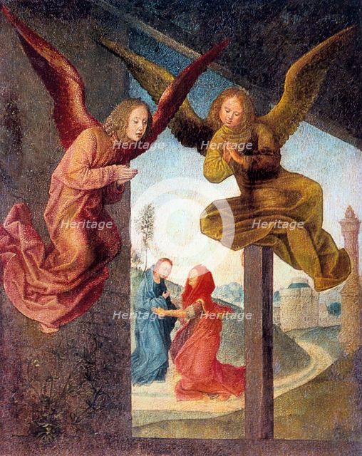 'The Adoration of the Magi', detail, 15th century.  Artist: Hugo van der Goes