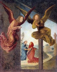 The Adoration of the Magi detail, 15th century. Artist: Hugo van der Goes