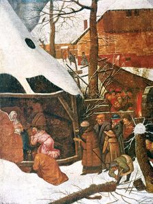 The Adoration of the Magi (detail), c1584-1638. Artist: Pieter Brueghel the Younger