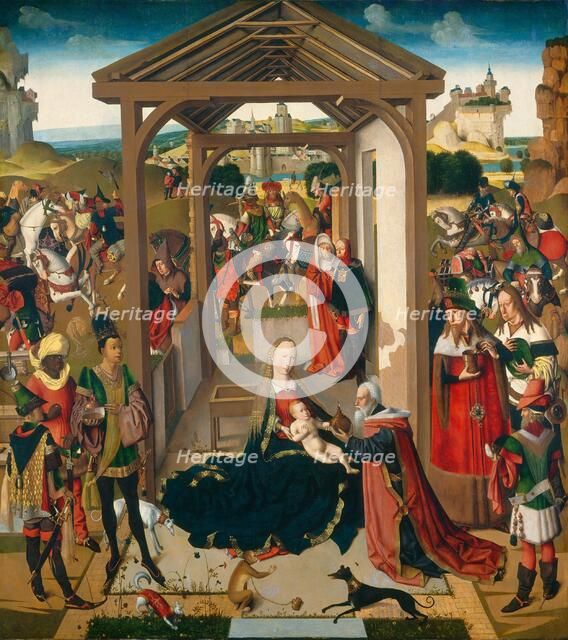 The Adoration of the Magi, fourth quarter 15th century. Creator: Unknown.