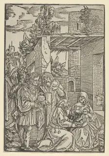 The Adoration of the Magi, from Ewangeli und Epistel, 1512. Creator: Hans Schäufelein the Elder
